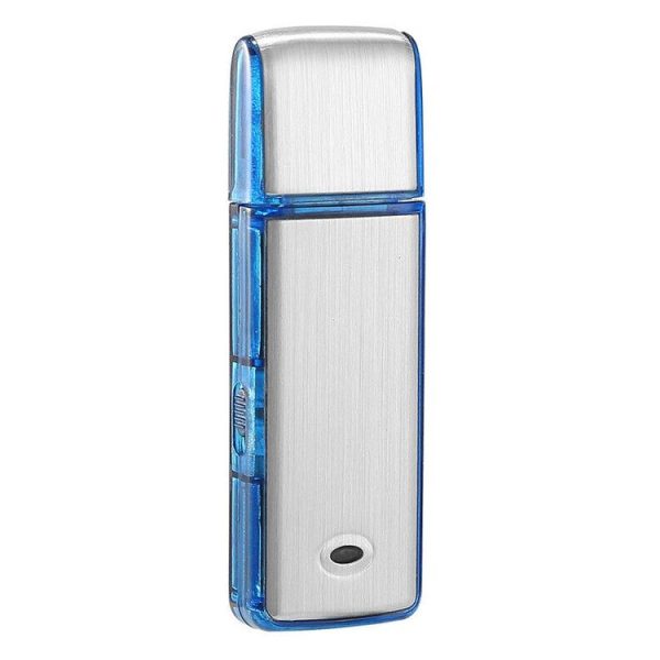SK858 16GB Rechargeable Portable U-Disk Meeting Voice Recorder (Blue) - Image 2