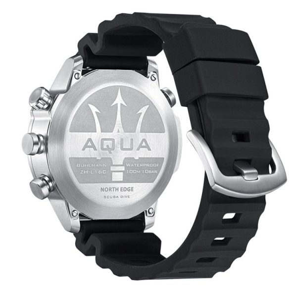 NORTH EDGE AQUA 100m Waterproof Scuba Diver Smart Watch, Support Luminous Display & Compass Mode - Image 3