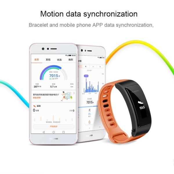 Original Huawei Bracelet B3 Youth Edition GRU-B09 0.91 inch OLED Non-touch Screen Bluetooth 4.2 Smart Bracelet, IP57 Waterproof, Support Bluetooth Call & Sedentary Reminder & Sleep monitoring & Calorie Statistics, Compatible with Android 4.4 or Above and iOS 8.0 or Above Phones (Blue) - Image 10
