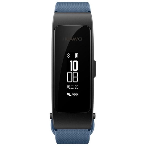 Original Huawei Bracelet B3 Youth Edition GRU-B09 0.91 inch OLED Non-touch Screen Bluetooth 4.2 Smart Bracelet, IP57 Waterproof, Support Bluetooth Call & Sedentary Reminder & Sleep monitoring & Calorie Statistics, Compatible with Android 4.4 or Above and iOS 8.0 or Above Phones (Blue) - Image 3