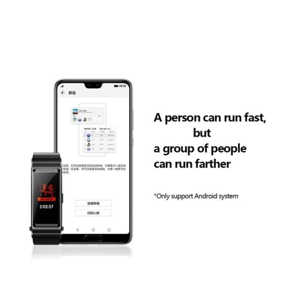 Huawei TalkBand B5 Bluetooth 4.2 Headset Fitness Tracking Business Smart Bracelet for Android / iOS, 1.13 inch Touch AMOLED 2.5D Screen, Support Fitness Tracker / Pedometer / Sleep Monitor (Brown) - Image 16