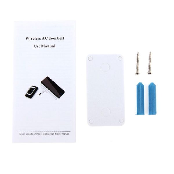 SAFUL K108 Waterproof Wireless Smart Doorbell, One Transmitter Dual Receiver, EU Plug - Image 6