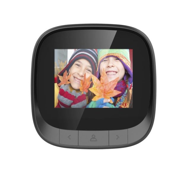 DD3S 2.4 inch Screen 0.3MP Security Camera Peephole Viewer Digital Peephole Door Bell, - Image 2