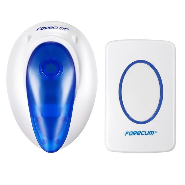 Forecum 7 Wireless Smart Home Doorbell with Single Receiver, Remote Control Distance: 200m (Open Air), EU Plug - Image 2