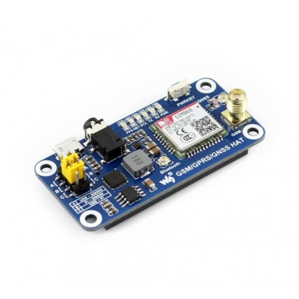 Waveshare GSM / GPRS / GNSS / Bluetooth HAT for Raspberry Pi