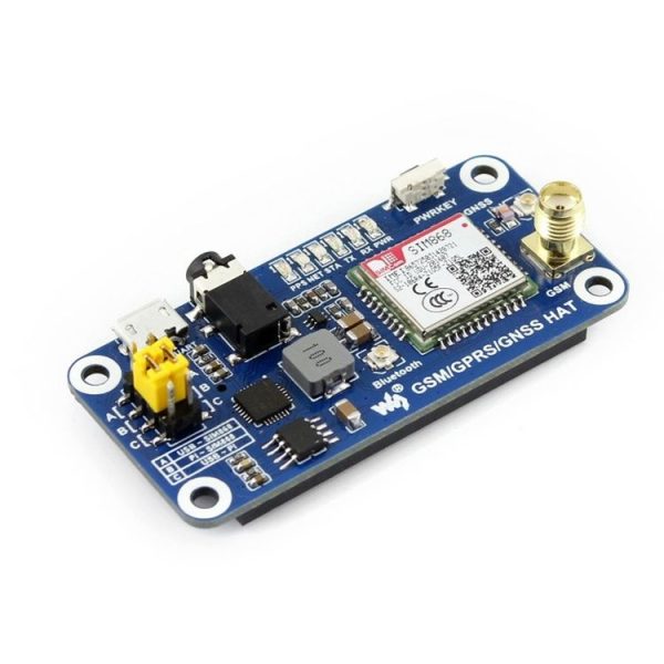 Waveshare GSM / GPRS / GNSS / Bluetooth HAT for Raspberry Pi - Image 2