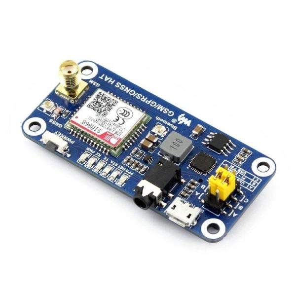 Waveshare GSM / GPRS / GNSS / Bluetooth HAT for Raspberry Pi - Image 4