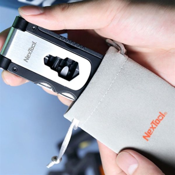 NexTool Multi-functional Bicycle Tool Mini Pocket Bike Toolbox Outdoor Wrench Repair Tool Magnetic Sleeve - Image 11