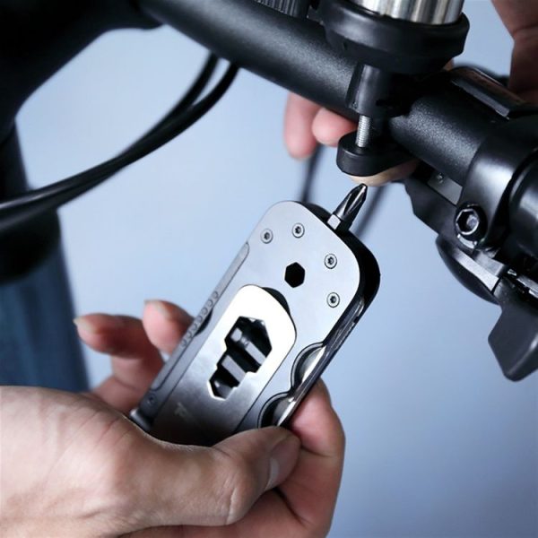 NexTool Multi-functional Bicycle Tool Mini Pocket Bike Toolbox Outdoor Wrench Repair Tool Magnetic Sleeve - Image 12