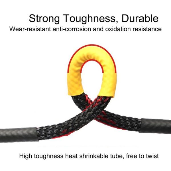 140 PCS / Box Waterproof High Toughness Oxidation Resistance Seal Heat-shrinkable Butt Wire Tube, Random Color Delivery - Image 6
