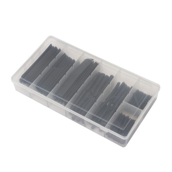140 PCS / Box Waterproof High Toughness Oxidation Resistance Seal Heat-shrinkable Butt Wire Tube, Random Color Delivery - Image 9